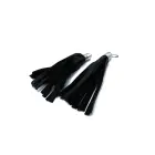 Black Leather Earring Whip — Photo 4
