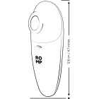 ROMP Switch X Clitoral Air Pulse Stimulator – Orange — Photo 12