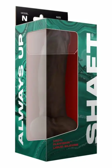 SHAFT Model N reālistisks dildo ar sēkliniekiem un piesūcekni – 24 cm (9.5″)