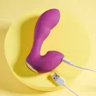 Playboy Arch G-punkta vibrators – 14.1 cm (5.56″) – violets — Foto 4