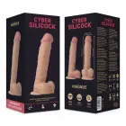CYBERSILICOCK Magnus Ultra Soft дилдо – 20.5 см (8″) – телесный — Фото 6