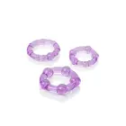 Island Rings 3 tk peenise võrude komplekt – lilla — Foto 6