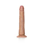 Slim reālistisks dildo ar piesūcekni – 20.5 cm (8″) – Miesas krāsa Foto 2