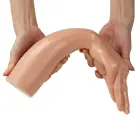 LoveToy – lielmēra reālistisks dūres dildo – 34,3 cm — Foto 2