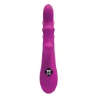 Ares vibrators ar kustību – 23 cm – rozā Foto 2