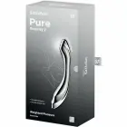 Satisfyer Pure Gravity 2 divpusējs nerūsējošā tērauda dildo – 27 cm (10.6″) — Foto 5