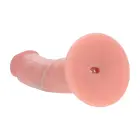 Dual Density Curved Realistic Vibrating Dildo – 20.3 cm (8″) – Skin — Photo 4