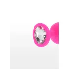 Deimantinis analinis kištukas M – 15 cm (6″) – Rožinis Photo