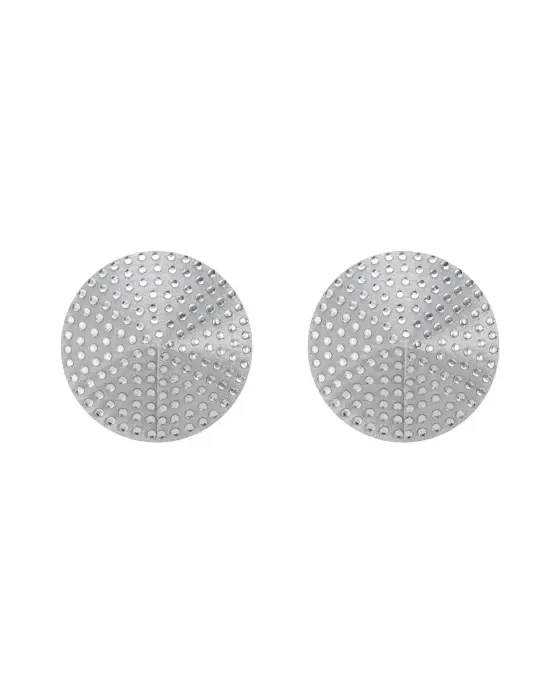 Glowkiss Nipple Covers – Silver – One Size