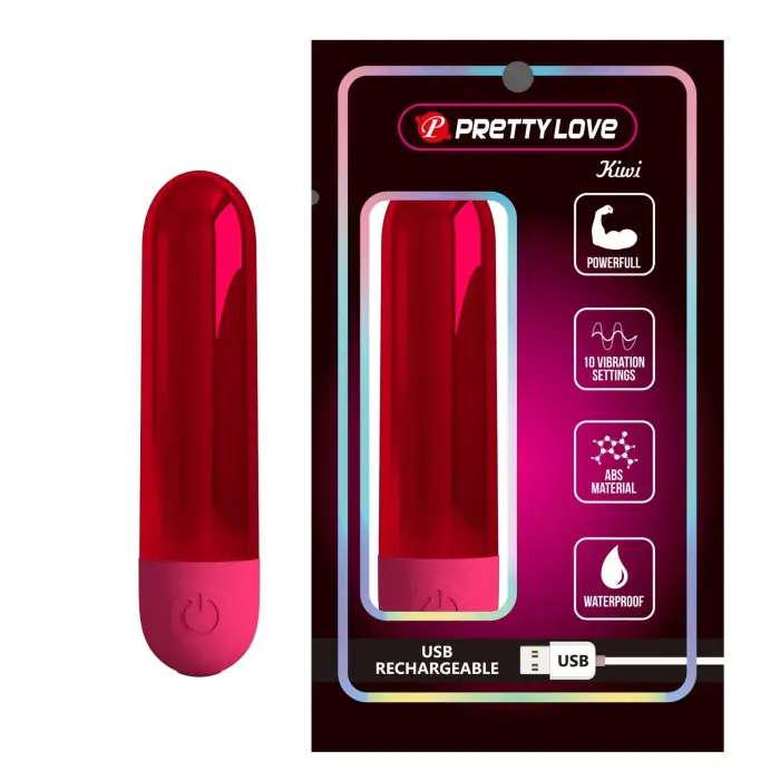 PRETTY LOVE Kiwi вибропуля – 10 режимов вибрации