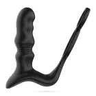CRUSHIOUS CRIXUS prostatos vibratorius su nuotolinio valdymo pulteliu – 14.5 cm – Juodas — Nuotrauka 3