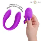 INTENSE NORA vibruojantis spaustuko stimuliatorius – violetinis — Nuotrauka 4