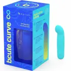 Вибратор B Swish BCute Curve Infinite Classic – 10 см (4″) – синий — Фото 4
