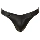 Svenjoyment Herren Rio стринги из искусственной кожи – чёрные — Фото 6