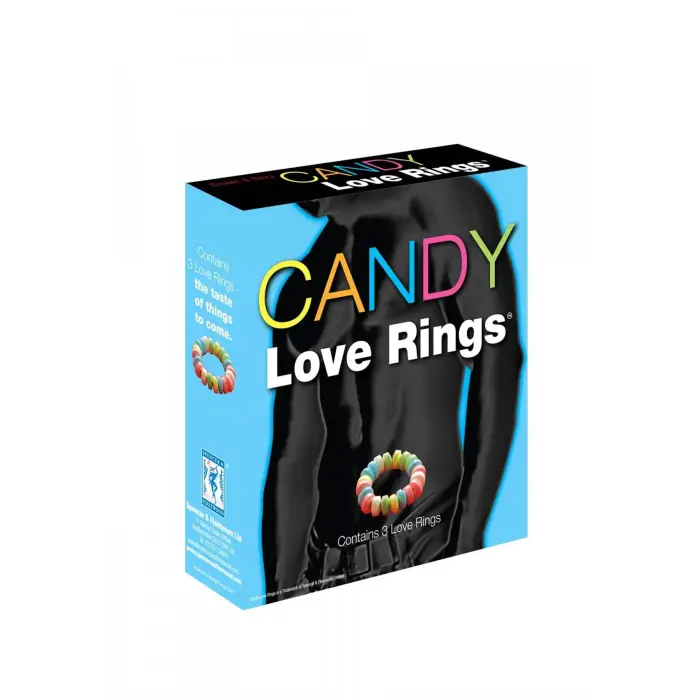 CANDY LOVE RINGS набор съедобных колец для любви