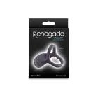Renegade Valiant vibreeriv peenise ja munandite rõngas – hall — Foto 2