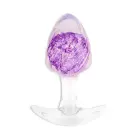 ToyJoy Crystal anaaltapp – M – Lilla — Foto 1