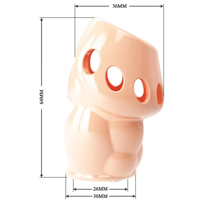 PRETTY LOVE - OSCAR locekļa biezuma uzmava – TPR Foto 10