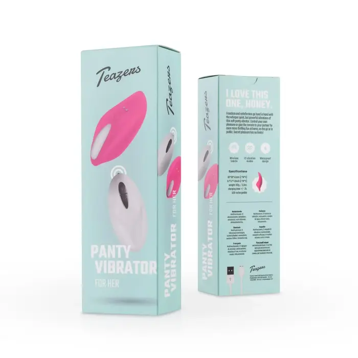 Mini Vibrator With Remote Control – 7 cm (2.75″) – Pink Photo
