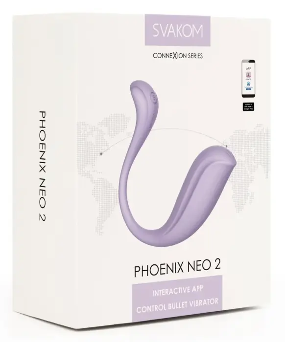 SVAKOM Phoenix Neo 2 вибропуля – 12.75 cm (5″) – фиолетовый