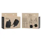 INTENSE FETISH Vegan Leather Adjustable Handcuffs – наручники – веганская кожа – чёрный — Фото 5