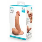 b-Vibe SlipSkin Curved Silicone Model 6.5'' Mocha - Anatomical Design — Foto 1