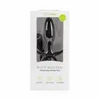 EasyToys Butt Buzzer Silicone Anal Plug – 10.5 cm – Black — Photo 8