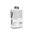 VIVE Yuki двухмоторный G-точечный вибратор с массажными бусинами – 16.6 cm (6.5″) – фиолетовый — Фото 3
