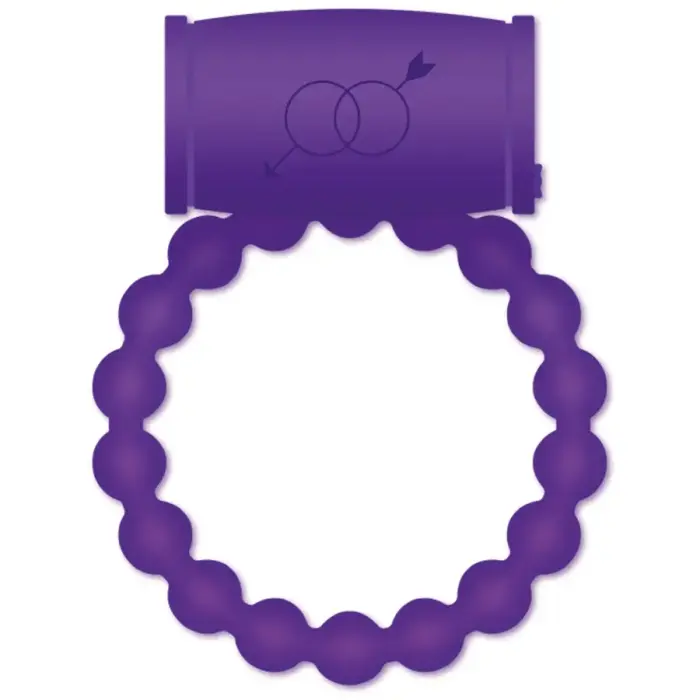 CASUAL LOVE Ring 25 vibrējošs dzimumlocekļa gredzens – violets