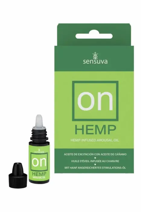 Sensuva ON Hemp Arousal Oil 5 мл – ботаническая формула с конопляным маслом