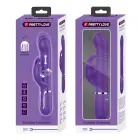PRETTY LOVE Coale triušio vibratorius – violetinis — Nuotrauka 12