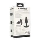 LEVELZ Classic silikoonist vibreeriv anaaltapp – M – Must — Foto 2
