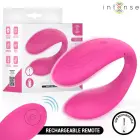 INTENSE NORA U veida skavas stimulators – rozā — Foto 1
