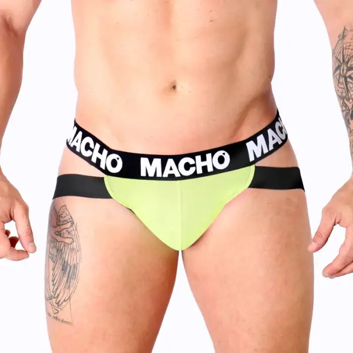 MACHO MX28FA – meeste sportlik jokstrap – kollane – M