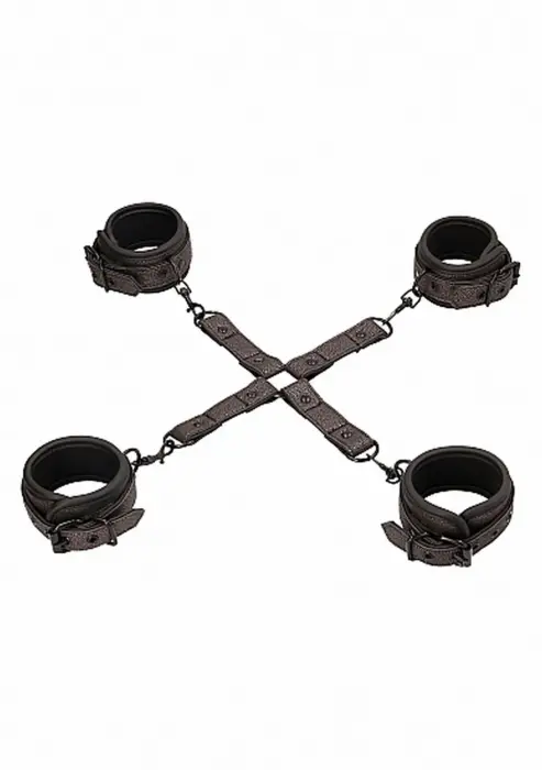 Ouch Elegant hog-tie saistekļi – pelēki