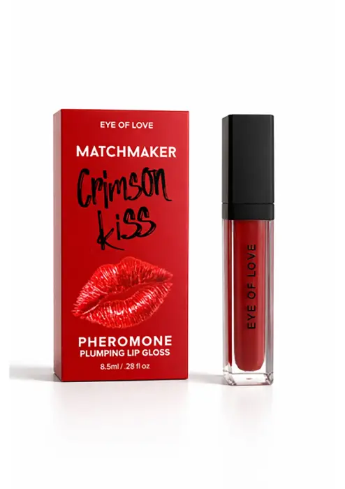 Crimson Kiss Pheromone Lip Gloss – 8 ml