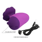 Pretty Love Tom – tekstuurne minivibraator – lilla — Foto 9