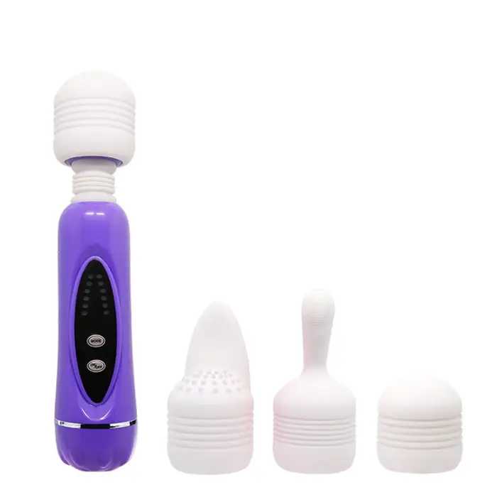 BAILE Magical Massager – Комбинированный вибратор 1+3 – розовый