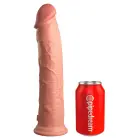 KCE 11 divslāņu dildo – 29.5 cm (11.5″) – Caurspīdīgs — Foto 2