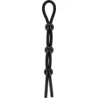 OHMAMA FETISH Silicone Adjustable Intimate Ring – Black — Photo 2
