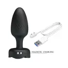 PRETTY LOVE Osborn – Silicone Anal Plug with 10 Vibration Modes – 14 cm – Multicolored — Photo 6