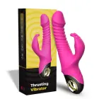 Zing Thrusting & Rotating Vibrator – 19.5 cm (7.7″) – Pink — Photo 1