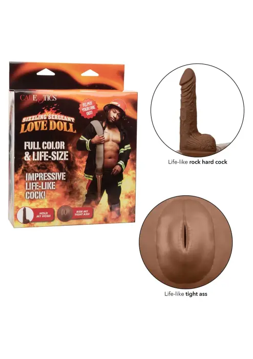 Sizzling Sergeant Inflatable Male Love Doll – Full-length