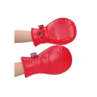 Ouch! Neoprene Puppy Play Gloves – Red — Photo 8