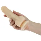 Naked Addiction Вращающийся и вибрирующий реалистичный вибратор – 18 cm (7″) – телесный — Фото 5