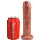 KC 7 ümberlõikamata päevitunud dildo – 17.8 cm (7″) — Foto 2