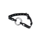 SPORTSHEETS EDGE Interchangeable Ring Gag – 2 stainless steel rings – adjustable strap — Photo 5