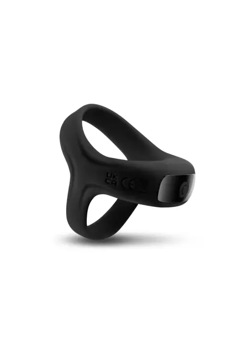 Renegade Emperor Vibrating Cock Ring – Rechargeable – Black