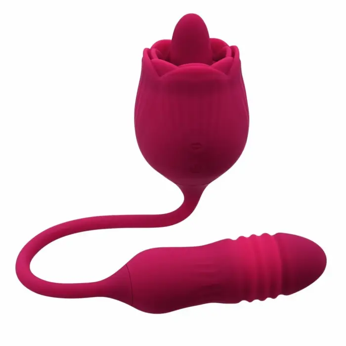Evolved Wild Rose Intimate Tongue System клиторальный стимулятор – 13.8 cm (5.4″) – красный