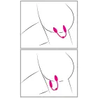 Sweet Smile RC Double Pleasure vibratori – rozā Foto 15